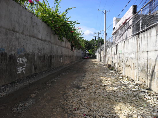 Hier geht es zu einer Tauchbasis? Oder zum Schafott?