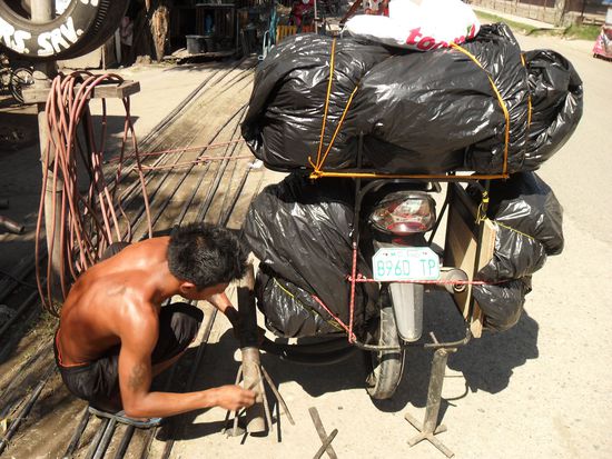 ich war froh, nicht in der Hitze arbeiten zu müssen