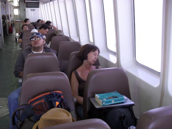 erschöpft vom Urlaub