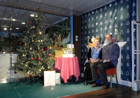 in der Weihnachtsdekoration