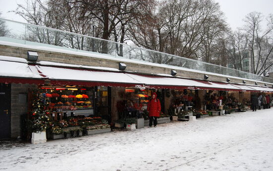 dann waren wir bei den Blumengeschäften