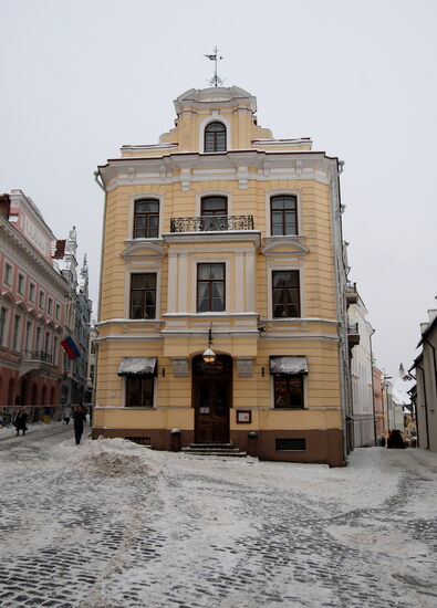 Kalev Marzipan-Museumsstube am Suurgildi plats