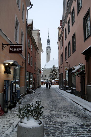 Durchblick zum Marktplatz