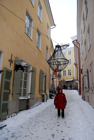kleiner Abstecher in die Gasse "Lühike jalg"