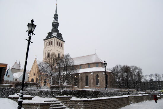 Rückseite der St. Nikolai Kirche