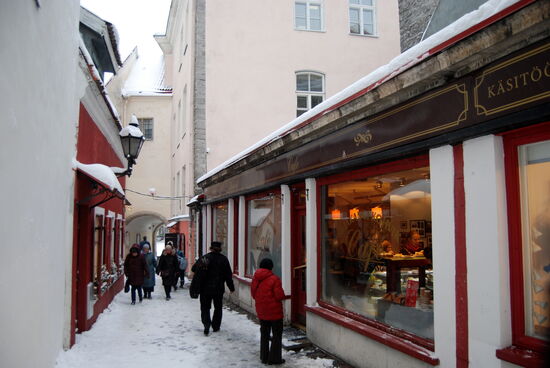 in der Gasse "Saiakang" machten wir Rast in einem kleinen Kafé