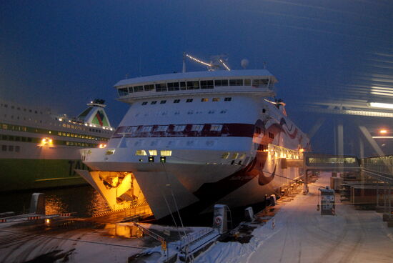 unsere Fähre Baltic Queen