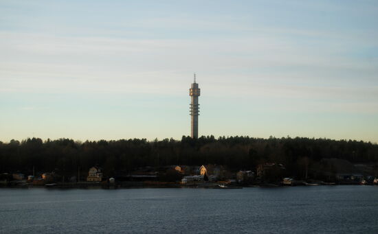 dann kam der Kaknästornet in Sicht
