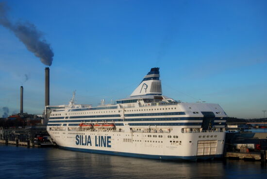 und wir erreichten wieder den Värtahamnen