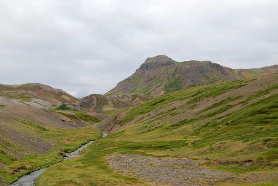 kurz vor dem Abzweig zur Halbinsel Reykjanes