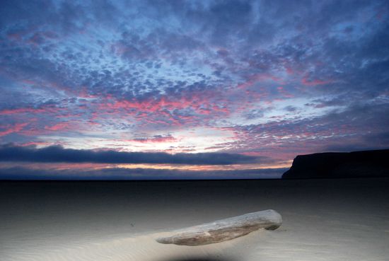 Abendstimmung am Strand