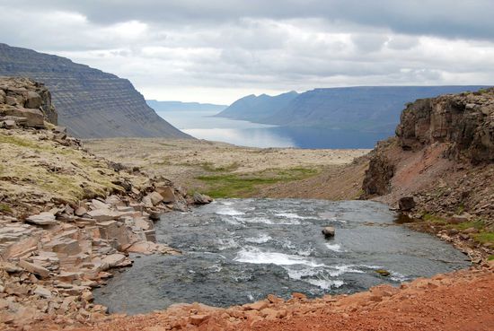 oberhalb des Dynjandisvogur