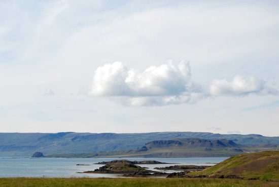 Blick über den Króksfjörður