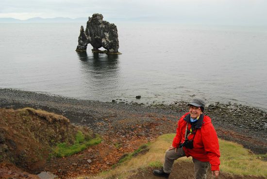am Seeungeheuer "Hvítserkur"