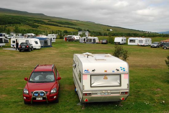 Campingplatz südlich von Akureyri
