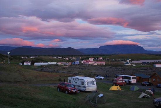 Campingplatz Reykjahlið am Mývatn