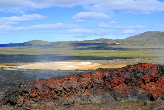 im Gebiet Leirhnjúkur