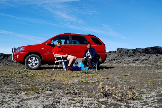 das wußten wir bloß noch nicht bei unserer Rast