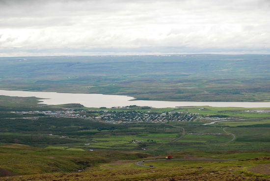 Blick auf Egilsstaðir