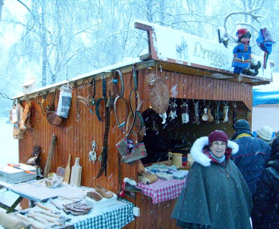 Typischer Stand mit allerlei Kleinkram.