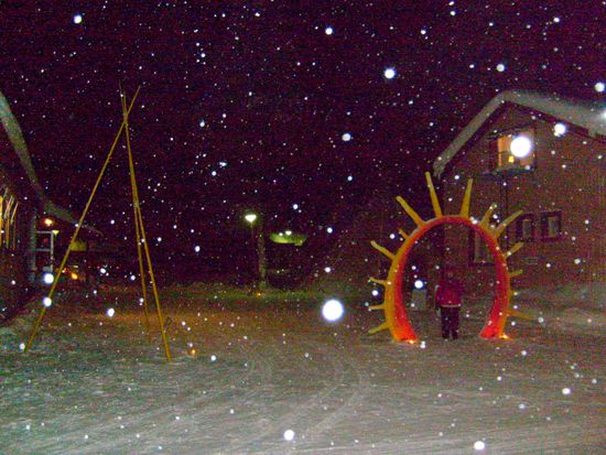Zugang zum samischen Ausbildungszentrum