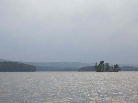 Das erste Stück auf dem Östersjön