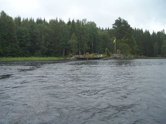 Weiterfahrt im Regen vom Daglösen