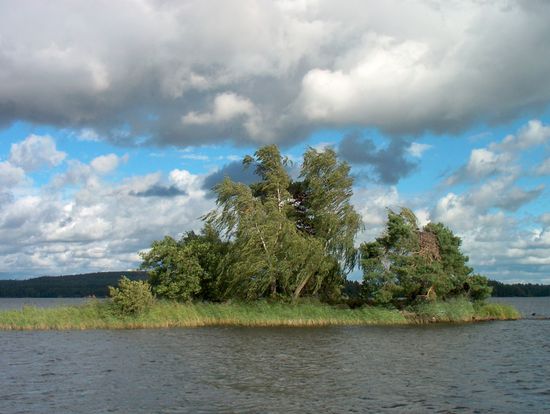 auf einer Insel am Vändhallsudden