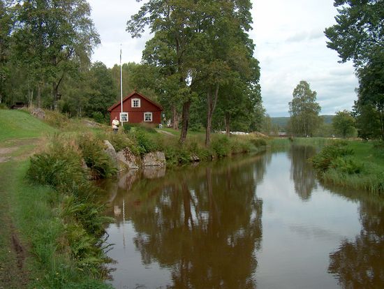 Schleusenwärterhäuschen