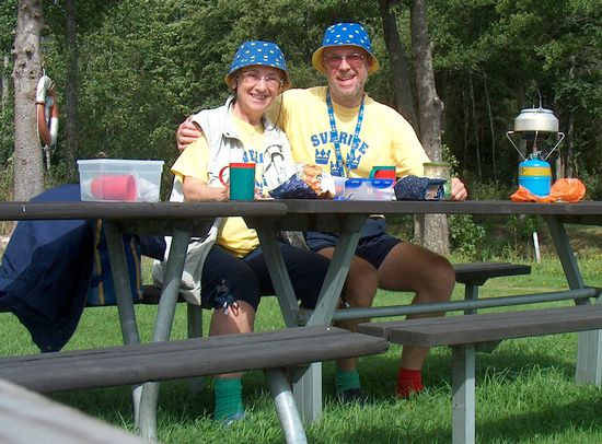 Rast vor dem Schleusen