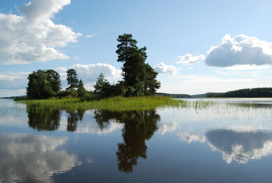 Lerholmarna am Nordende des Ullvettern