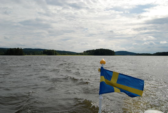 Heute war es wolkiger und ein bißchen windig