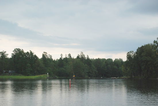Einfahrt in den Kanal