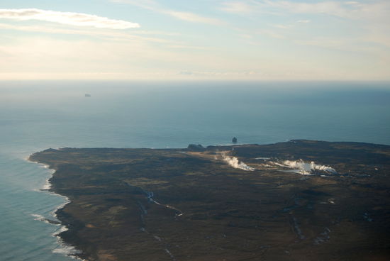 Geothermalgebiet Gunnuhver an der Spitze der Halbinsel Reykjanes, Skálafell?