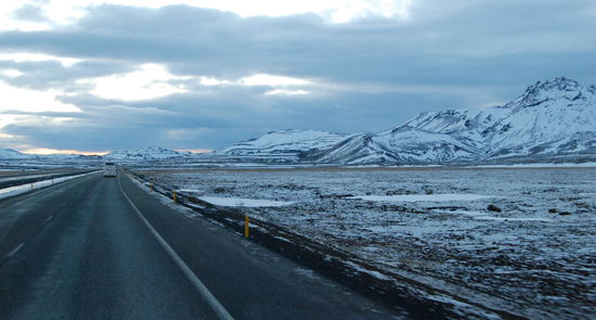 auf der N1 Richtung Osten