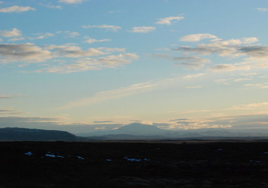 Hekla am Horizont