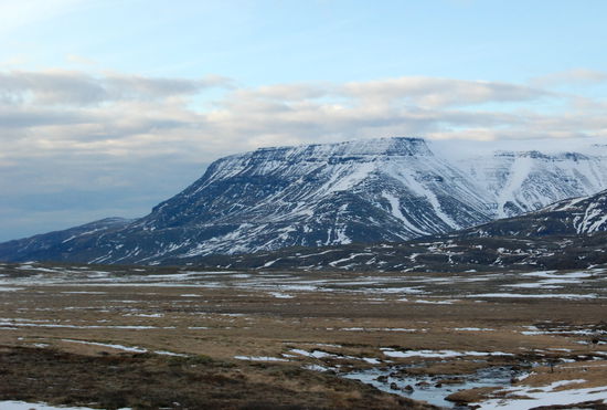 Weg Richtung Reykjavík