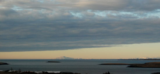 Snæfellsjökull am Horizont