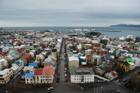 Reykjavík von oben