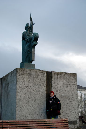 Ingólfur Arnarson, der erste Siedler