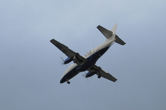 der Regionalflugplatz liegt hier in der Nähe