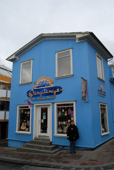 Gang durch die Grettisgata