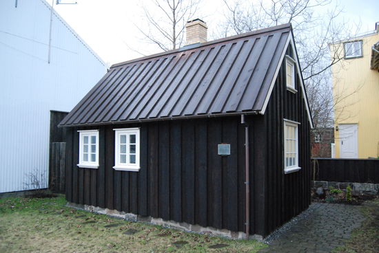 kleines Häuschen in der Garðastræti