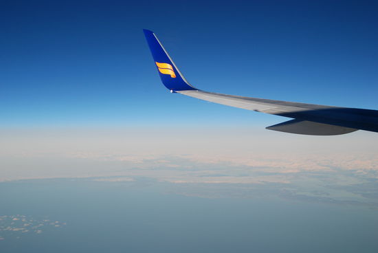 die norwegische Küste kommt in Sicht