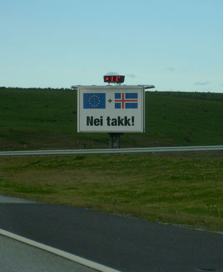 Íslands Meinung zur EU