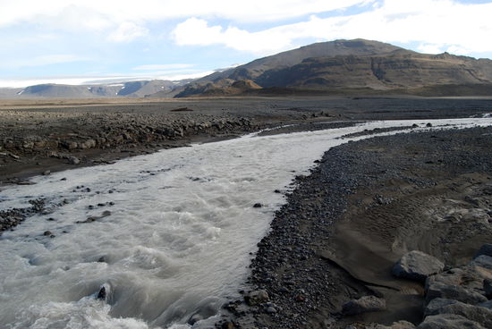 Gletscherfluß Geitá