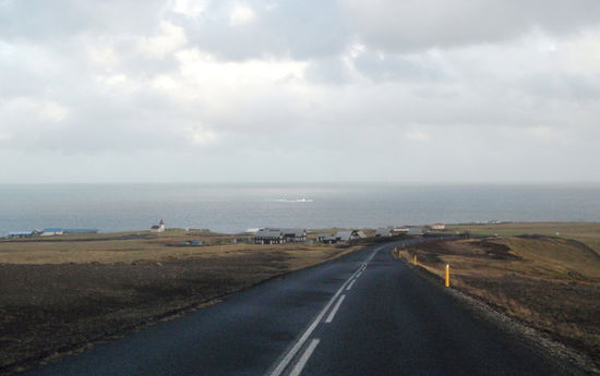 Straße nach Hellnar