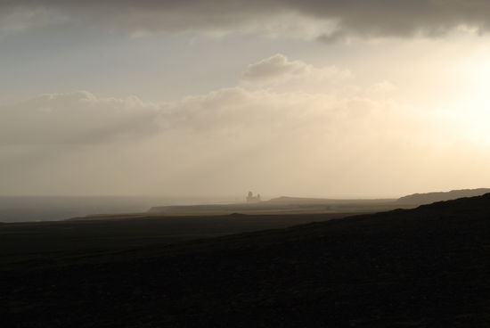 Lóndrangar am Horizont