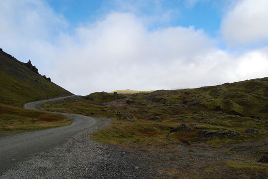 Auffahrt zum Snæfellsjökull auf der 570