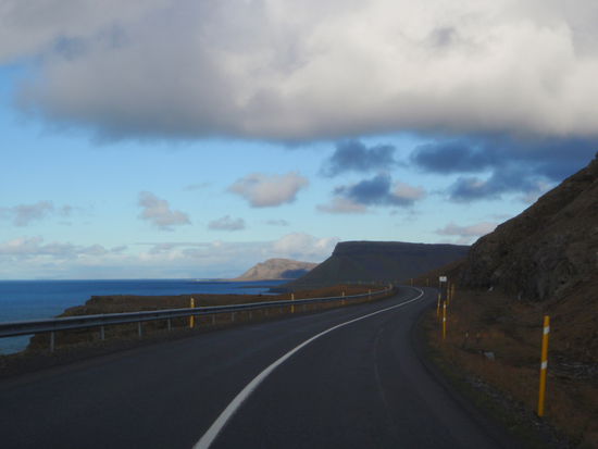Weiterfahrt auf der 54 Richtung Osten